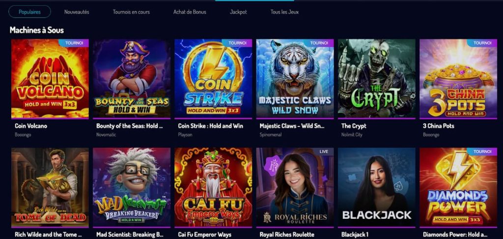 Lucky8 Casino machines à sous